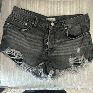 Free People Jean shorts